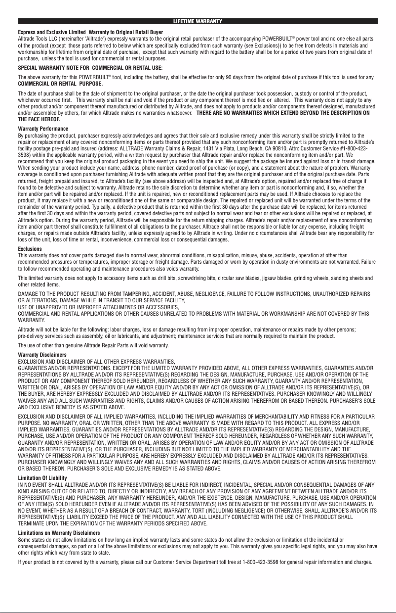 Image de la première page du manuel de l'appareil 648628