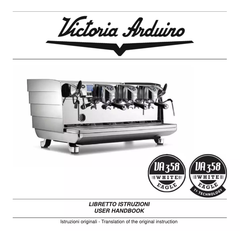 Page 1 de la notice Manuel utilisateur Victoria Arduino White Eagle