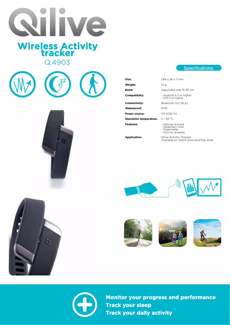 Page n°1 - Manuel utilisateur Qilive Q.4903