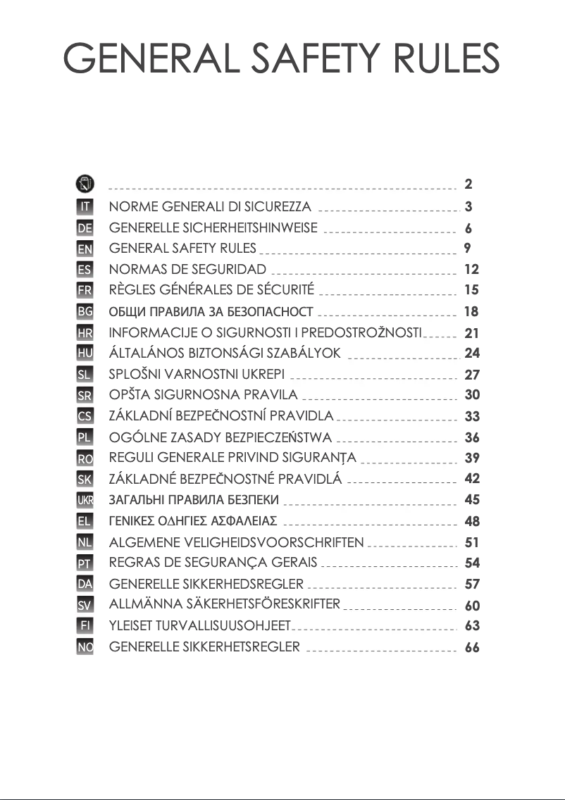 Image de la première page du manuel de l'appareil H3TM 27TACE/1-S