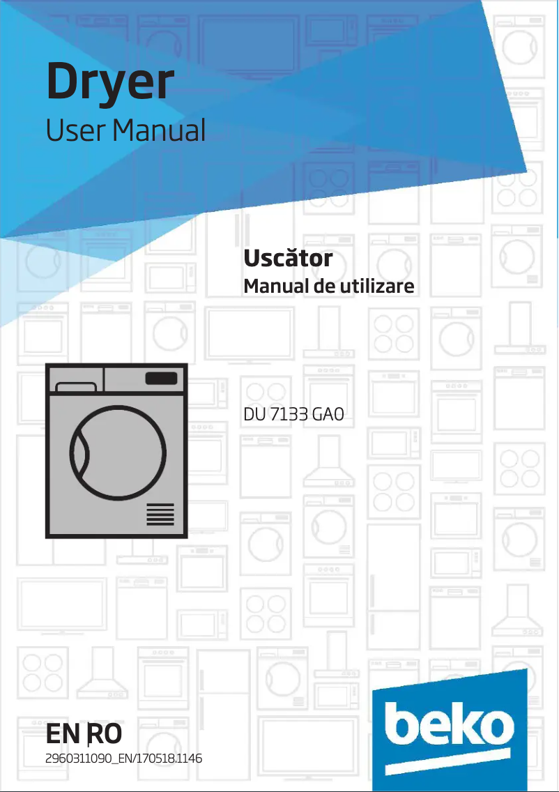 Image de la première page du manuel de l'appareil DU 7133 GA0