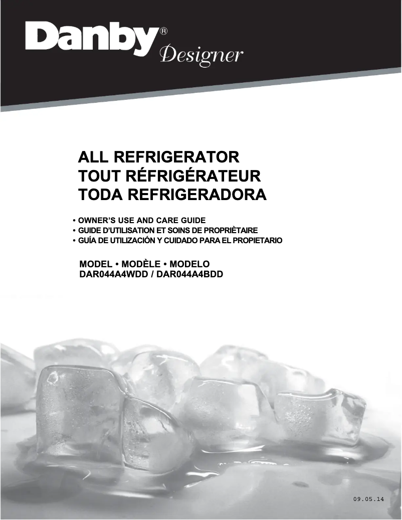 Página 1 del manual Manual de usuario Danby DAR044A4BDD-3