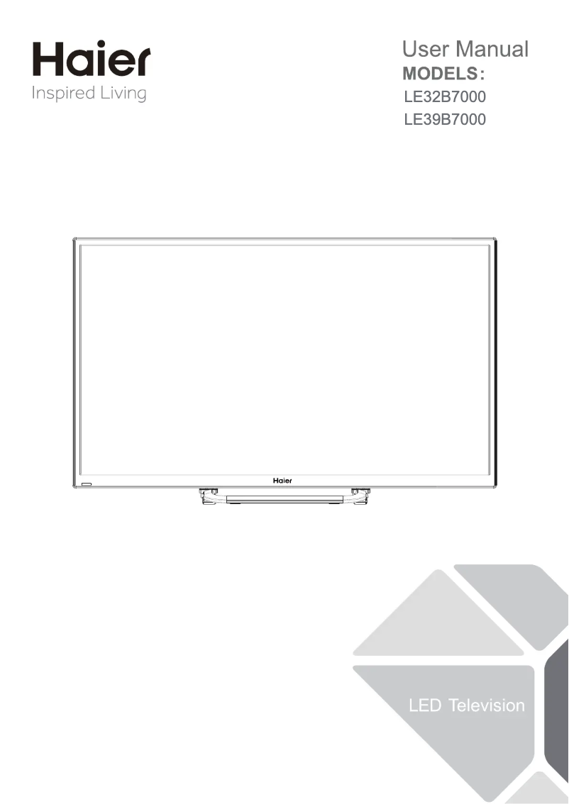 Image de la première page du manuel de l'appareil LE40B7000