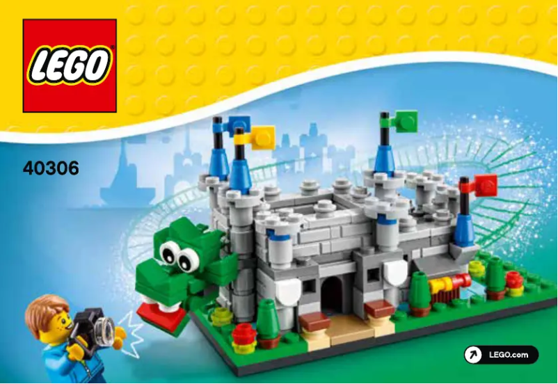 Page n°1 - Manuel utilisateur Lego Legoland Castle 40306