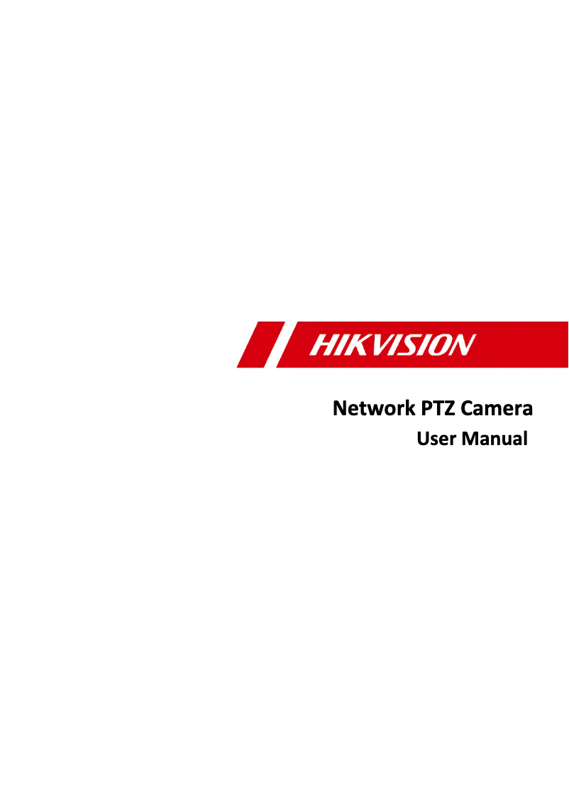 Page n°1 - Manuel utilisateur Hikvision DS-2DE2A404IW-DE3
