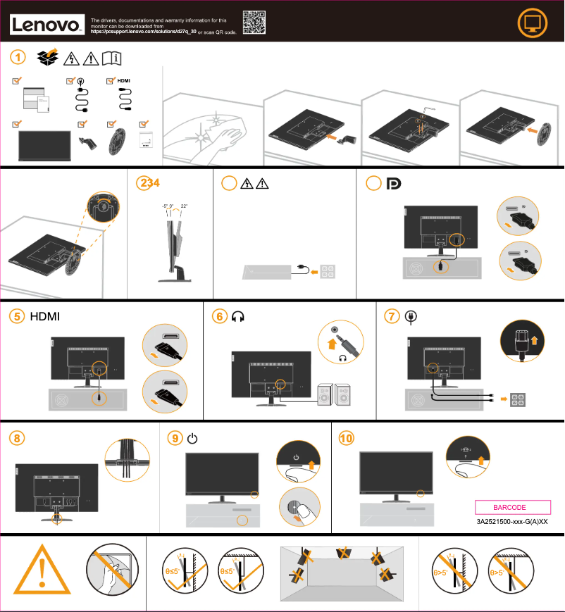 Image de la première page du manuel de l'appareil D27q-30
