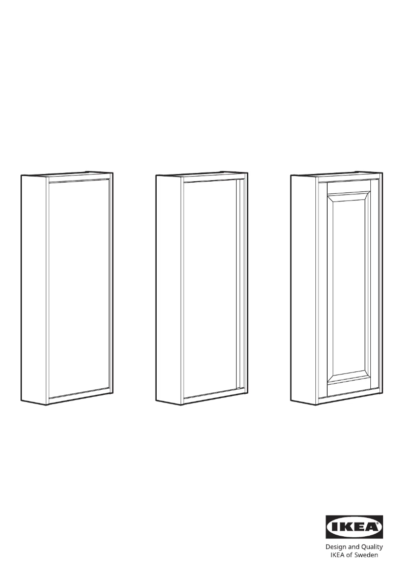 Página 1 del manual Manual de usuario Ikea TÄNNFORSEN 405.354.20