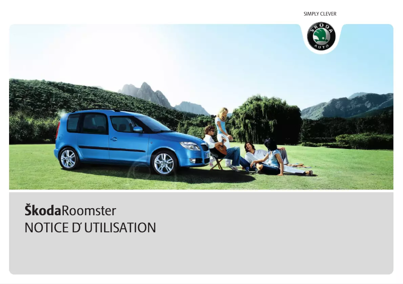 Page 1 de la notice Manuel utilisateur Skoda Roomster (2009)