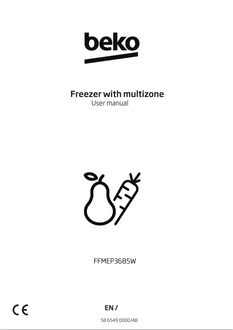 Page 1 de la notice Mode d'emploi Beko FFMEP3685W