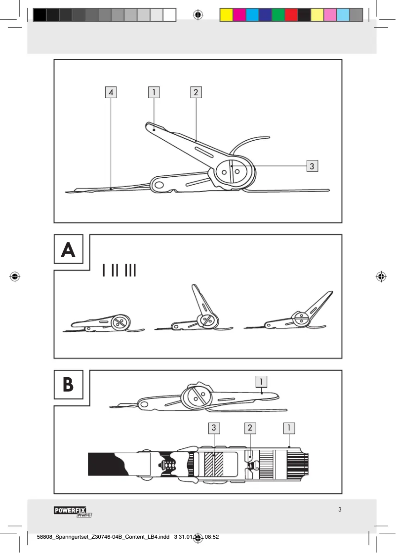 Page n°1 - Manuel utilisateur Powerfix Z30746-04