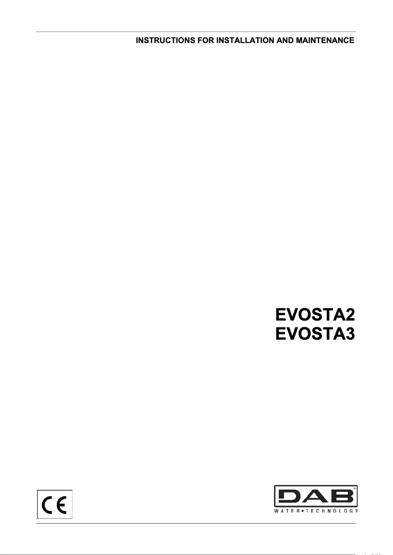 Image de la première page du manuel de l'appareil Evosta 2 40-70/130