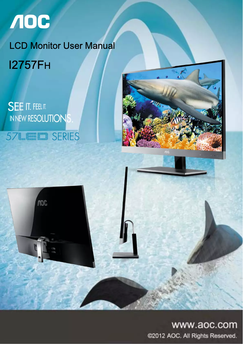 Image de la première page du manuel de l'appareil I2757FH