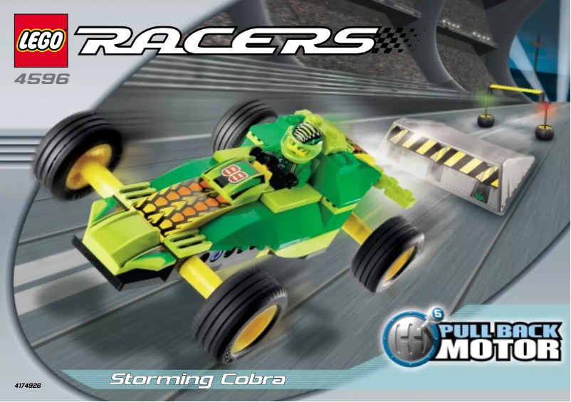 Page n°1 - Manuel utilisateur Lego Racers 4596