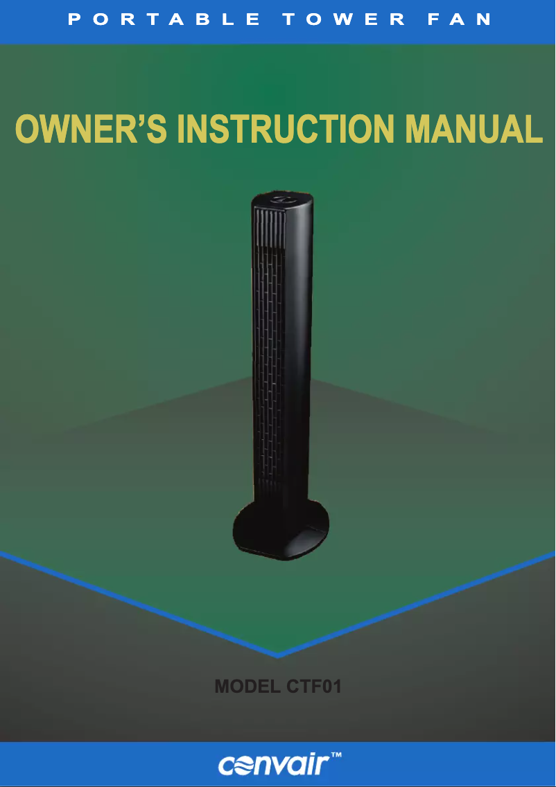 Página 1 del manual Manual de usuario Convair CTF01