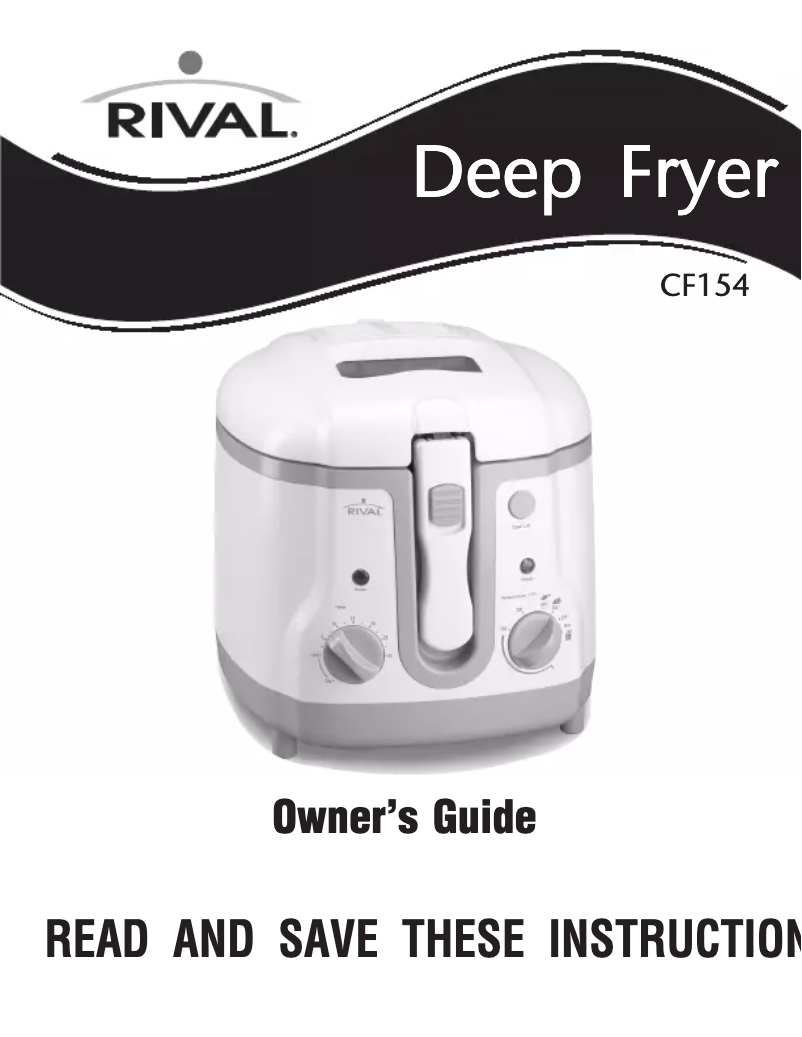 Página 1 del manual Manual de usuario Rival CF154