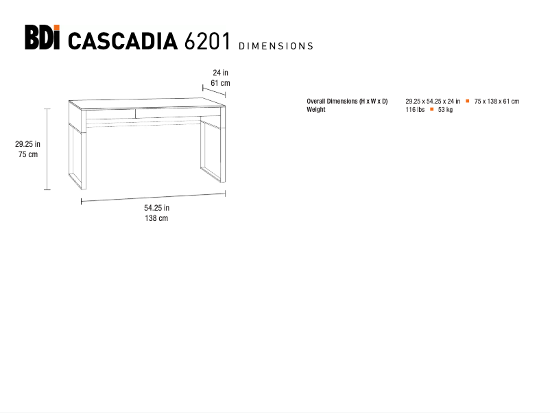 Page 1 de la notice Manuel utilisateur BDI Cascadia 6201