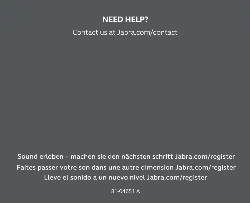 Page 1 de la notice Manuel utilisateur Jabra Talk 25 SE