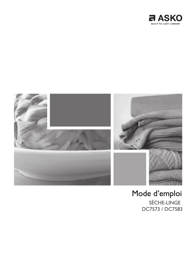 Imagen de la primera página del manual del dispositivo DC7583W