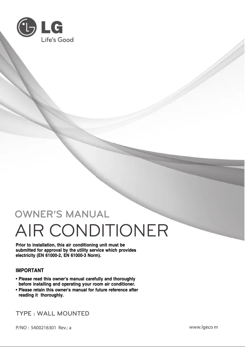 Image de la première page du manuel de l'appareil KSUH1865SM3