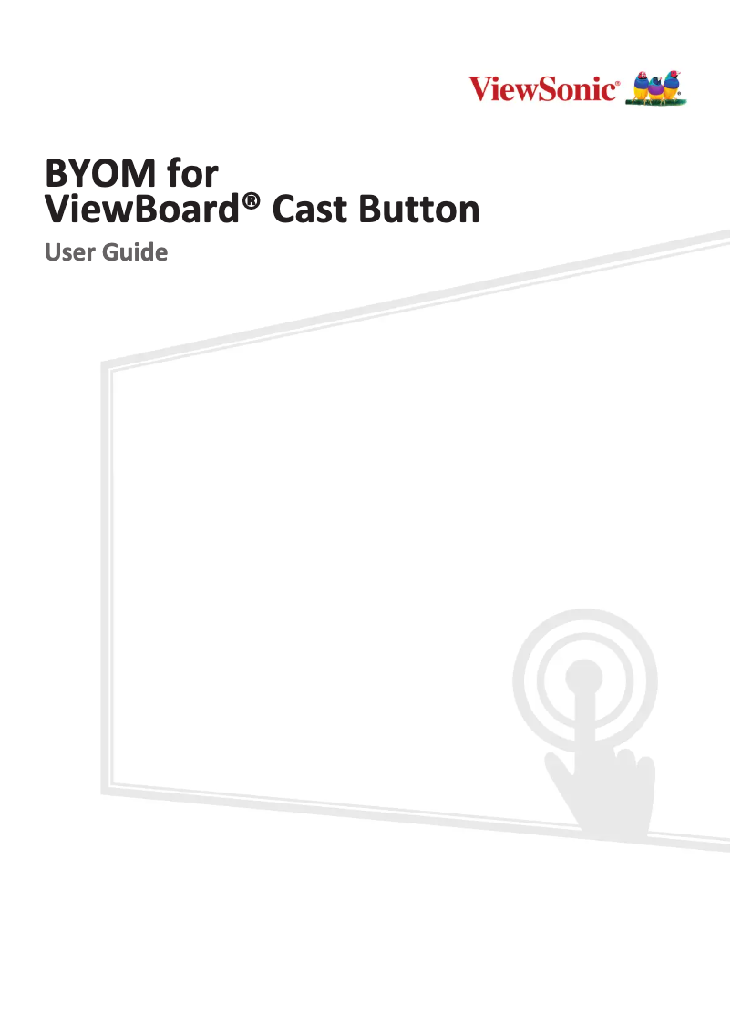 Image de la première page du manuel de l'appareil VB-WPS-003