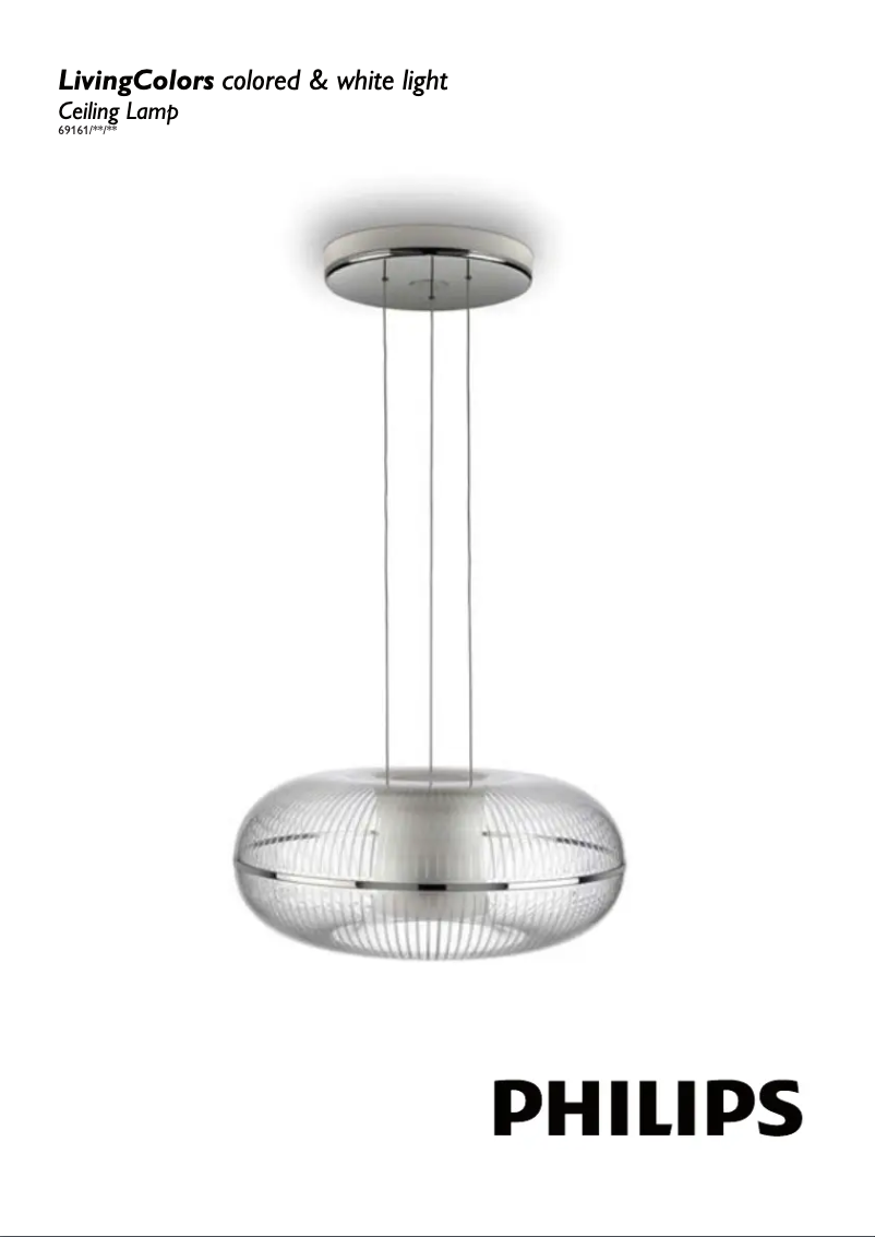 Image de la première page du manuel de l'appareil LivingAmbiance