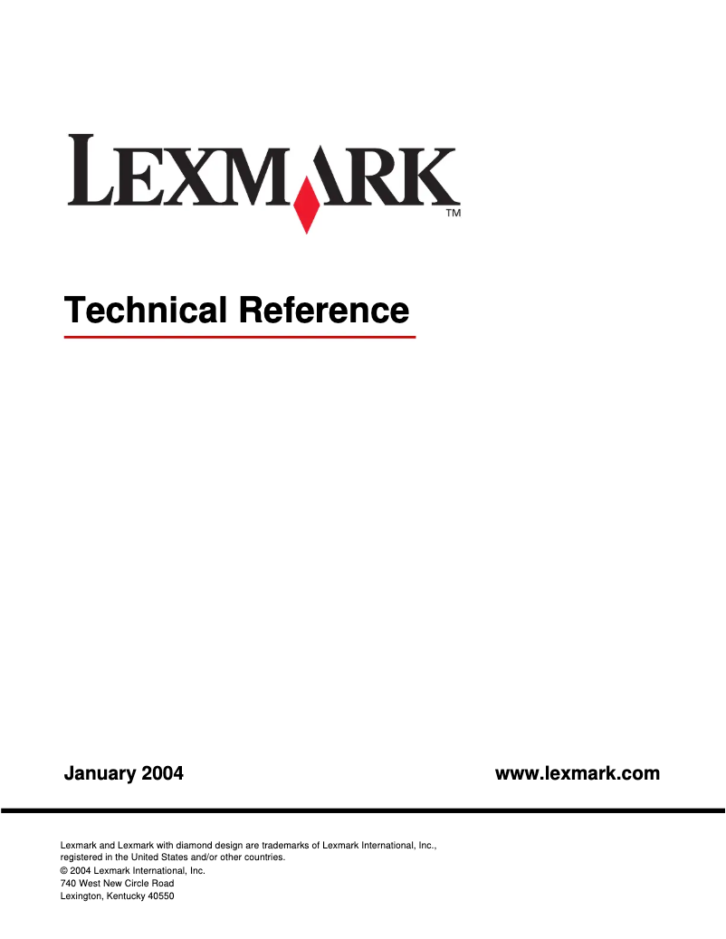 Page 1 de la notice Manuel utilisateur Lexmark E220