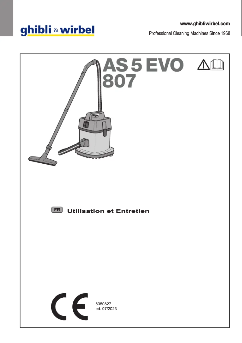 Image de la première page du manuel de l'appareil AS 5 EVO FT