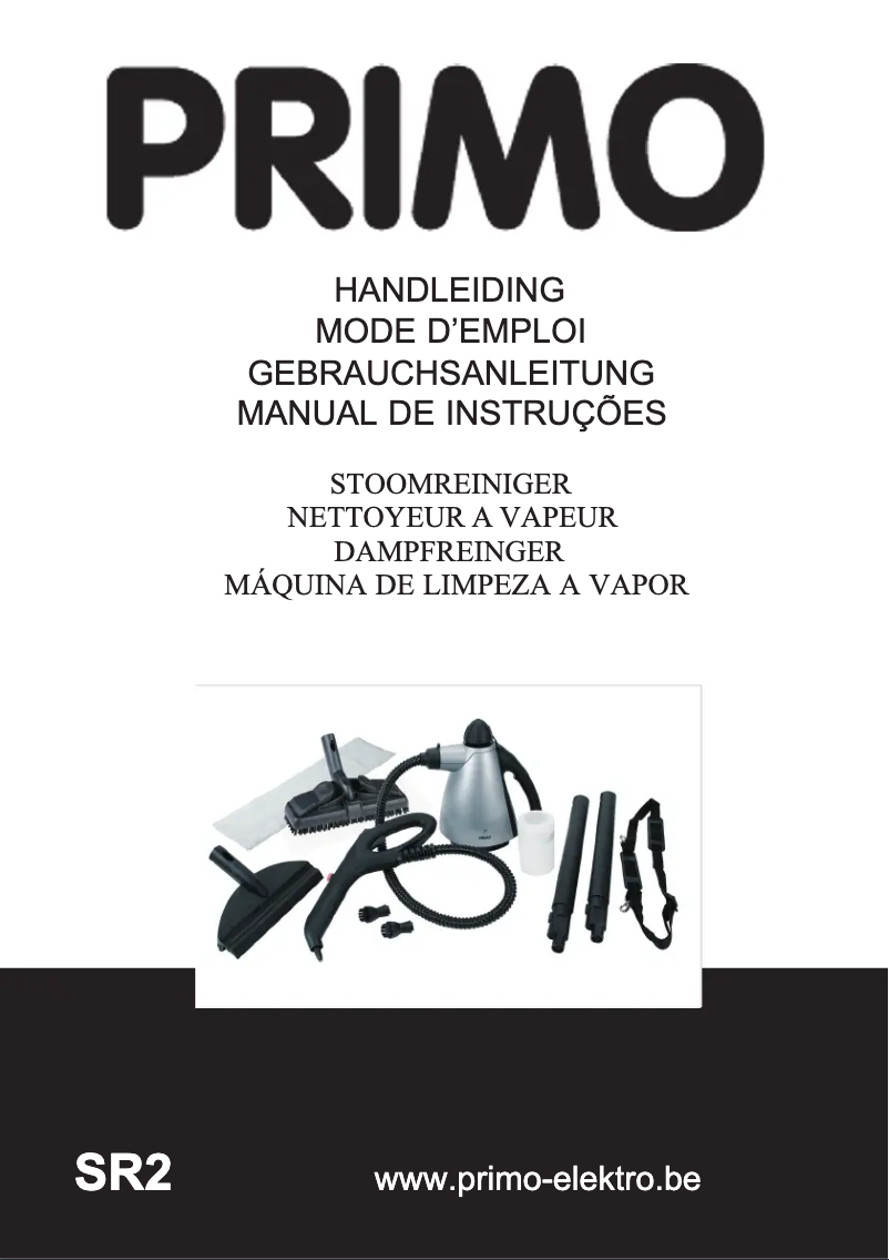 Page 1 de la notice Manuel utilisateur Primo SR2