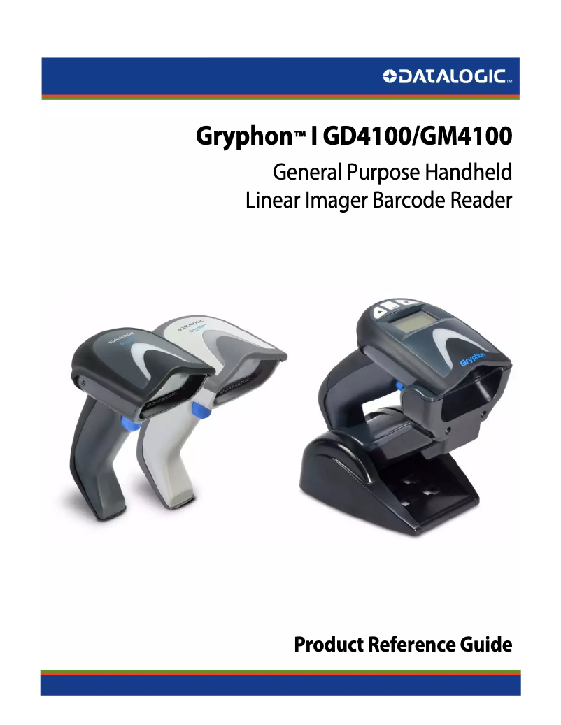 Página 1 del manual Manual de usuario Datalogic Gryphon GD4130