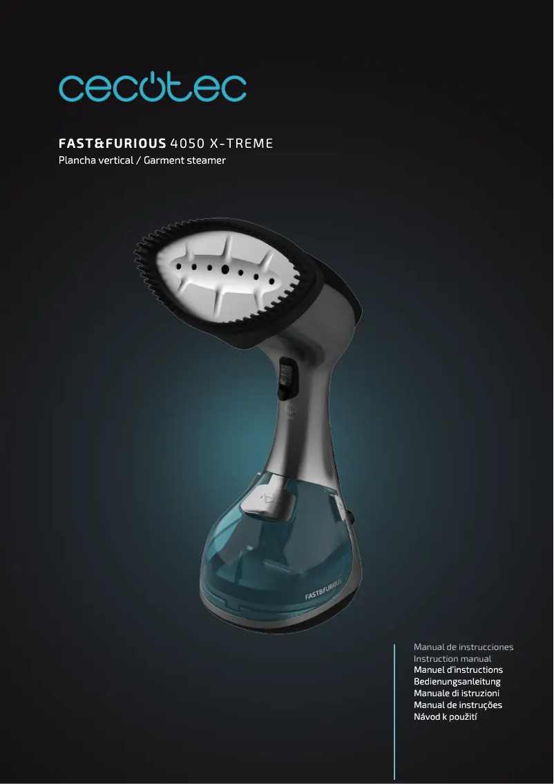 Page n°1 - Manuel utilisateur Cecotec Fast&Furious 4050 X-Treme