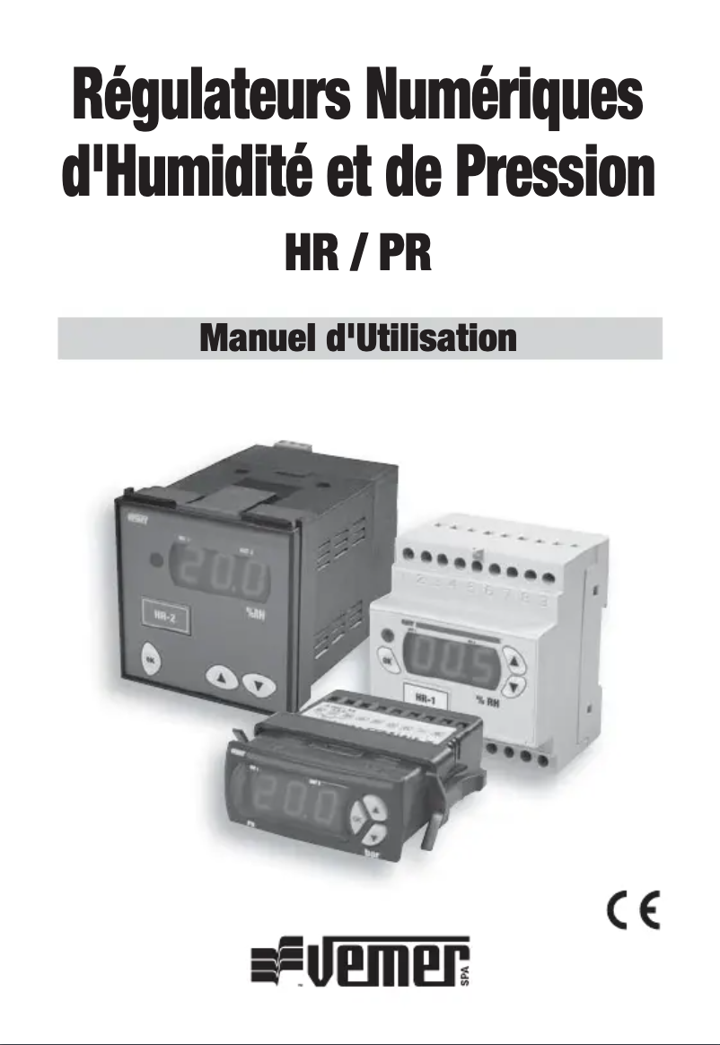 Image de la première page du manuel de l'appareil HR-1P3A