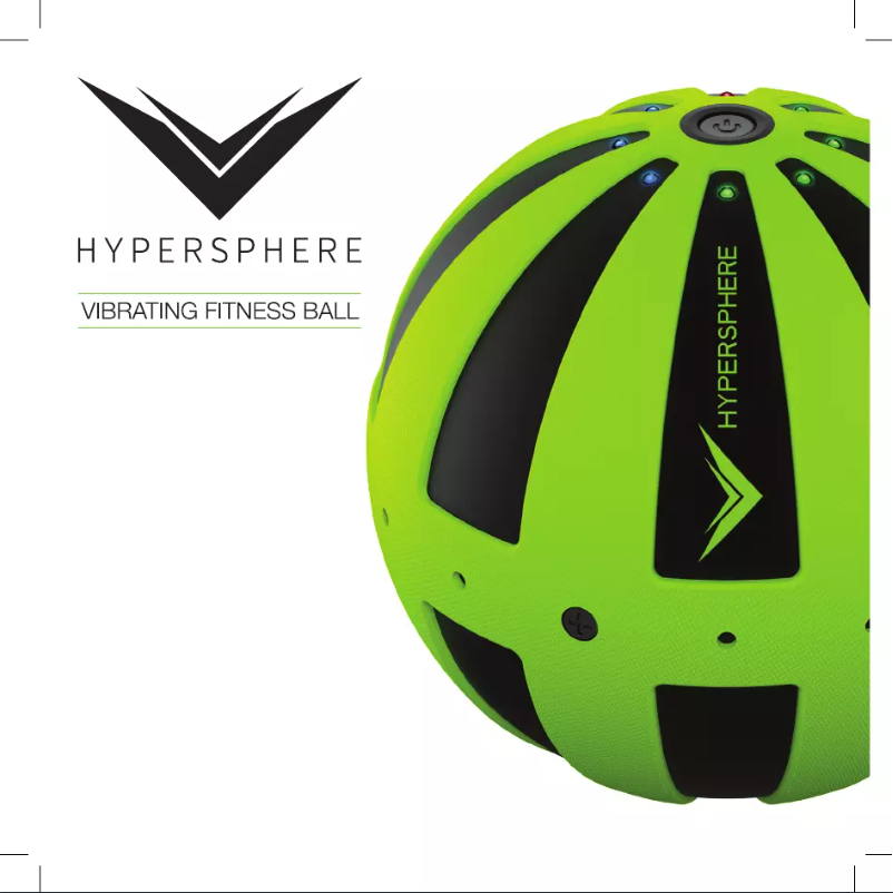 Page n°1 - Manuel utilisateur HyperIce Vyper 3