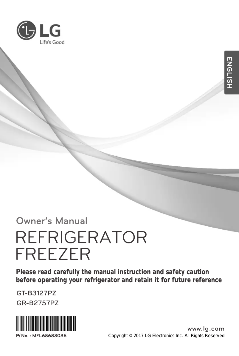Página 1 del manual Manual de usuario LG GT-B3127PZ