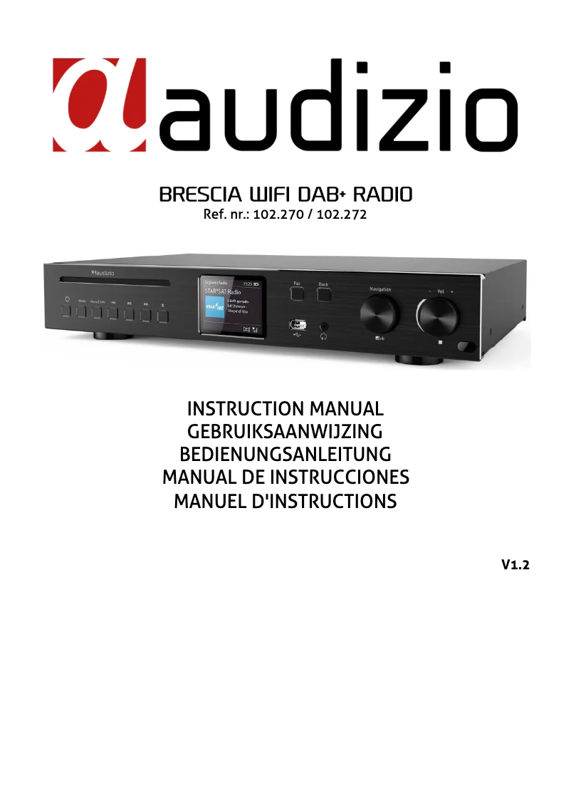Page 1 of the manual User Manual Audizio Brescia