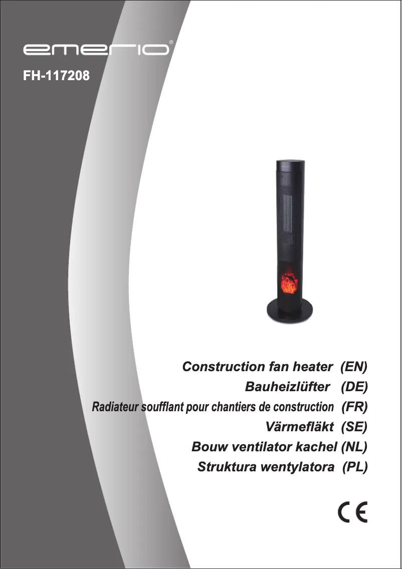 Image de la première page du manuel de l'appareil FAN-117208