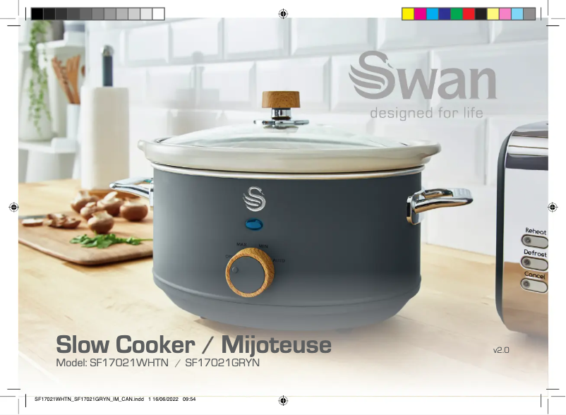 Image de la première page du manuel de l'appareil SF17021