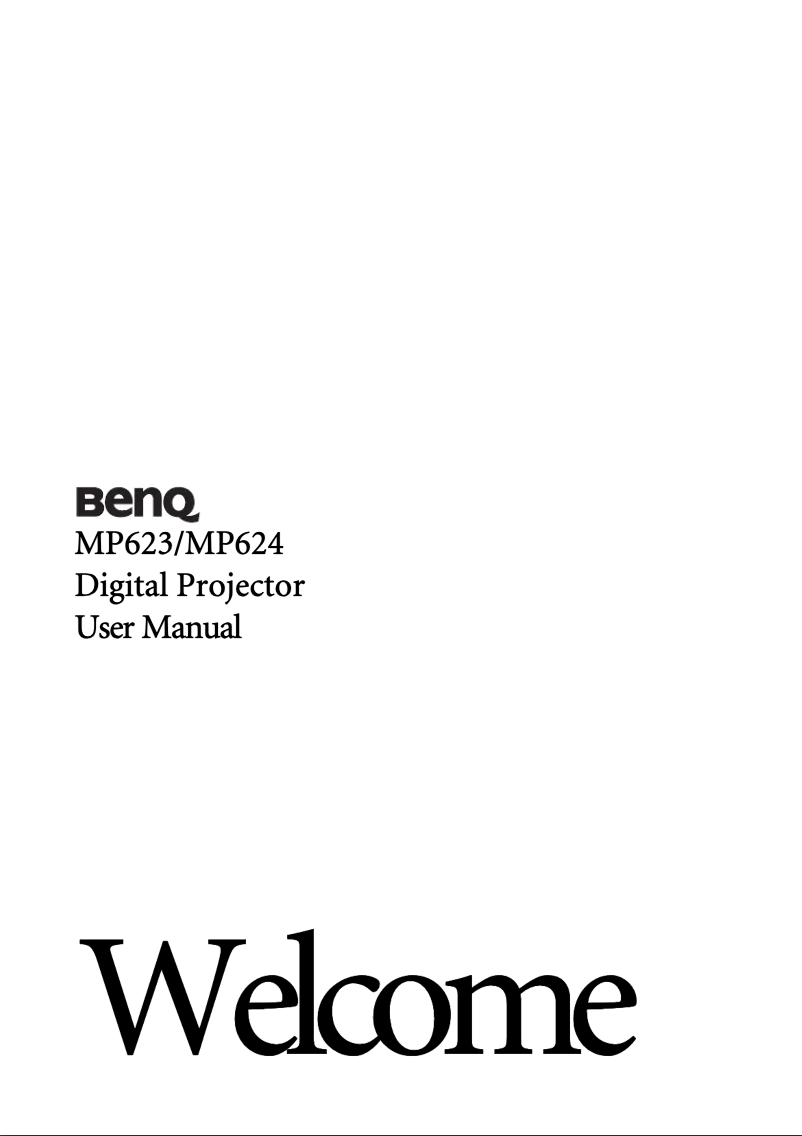 Image de la première page du manuel de l'appareil MP623