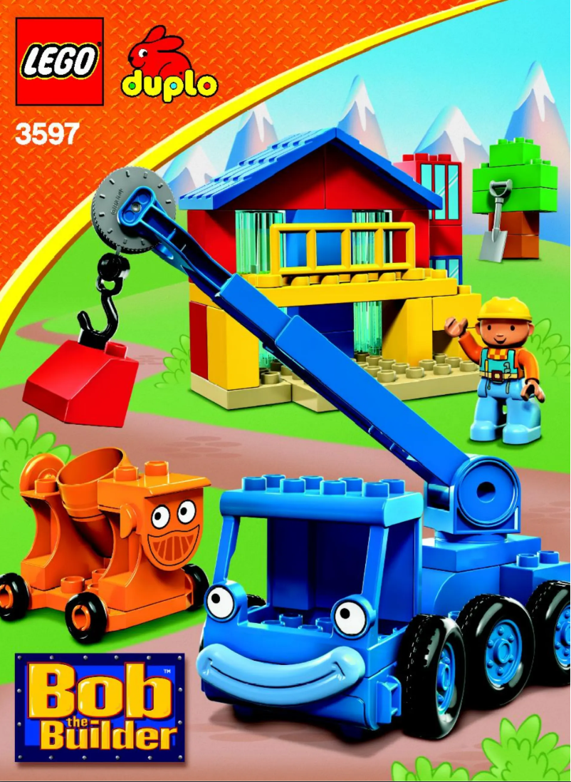 Page 1 de la notice Manuel utilisateur Lego Duplo 3597