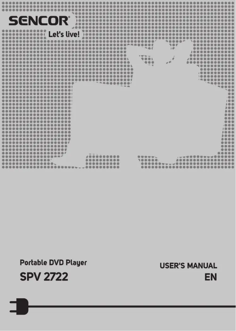 Image de la première page du manuel de l'appareil SPV 2722