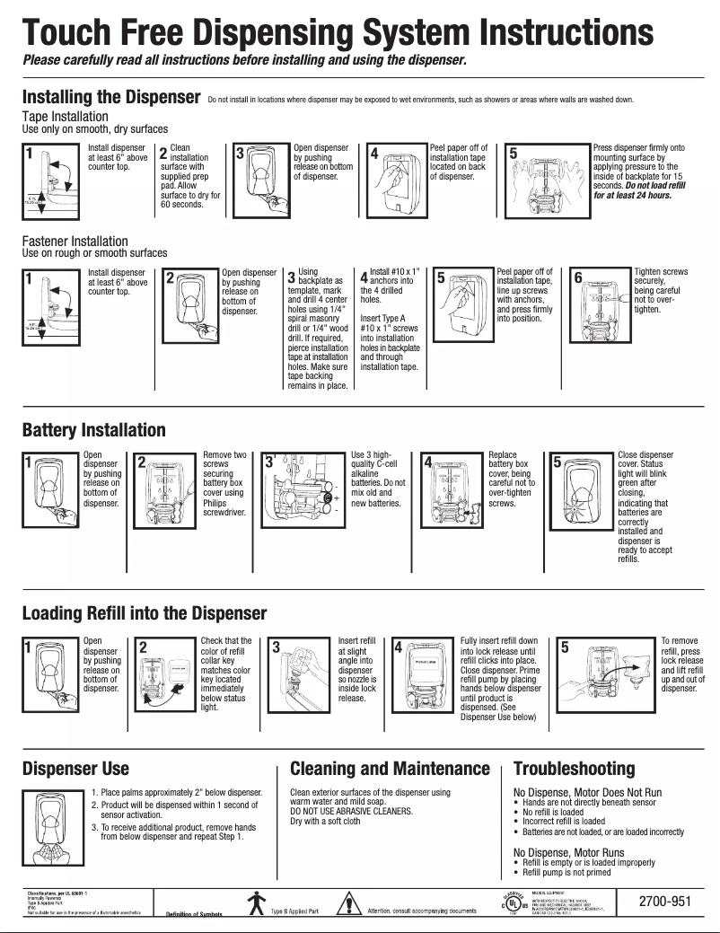 Image de la première page du manuel de l'appareil TFX