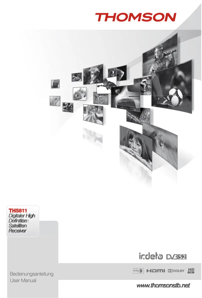 Image de la première page du manuel de l'appareil THS811