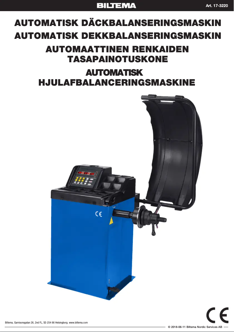 Page 1 de la notice Manuel utilisateur Biltema 17-3220