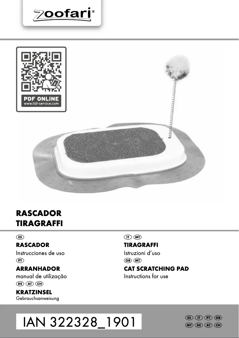 Image de la première page du manuel de l'appareil IAN 322328