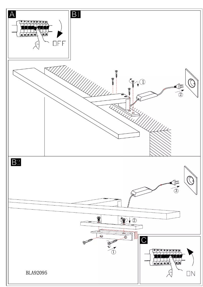 Page n°1 - Manuel utilisateur Eglo Imene
