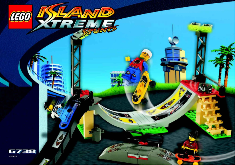 First page image of the manual for Island Xtreme Stunts 6738