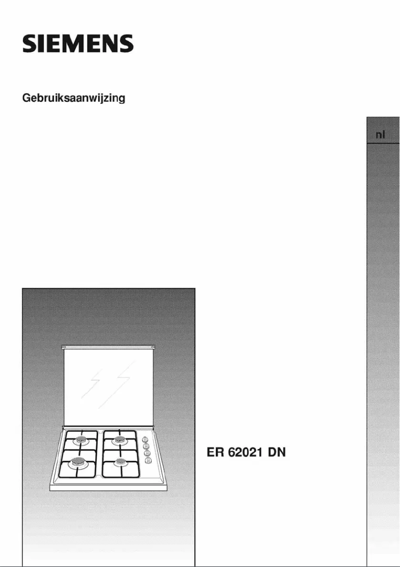 Page n°1 - Manuel utilisateur Siemens ER62021