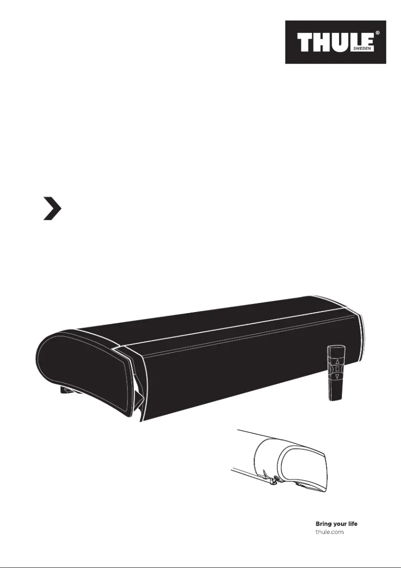 Page 1 de la notice Guide d'installation Thule Omnistor 8000