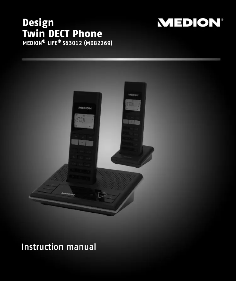 Page n°1 - Manuel utilisateur Medion LIFE S63012 (MD 82269)