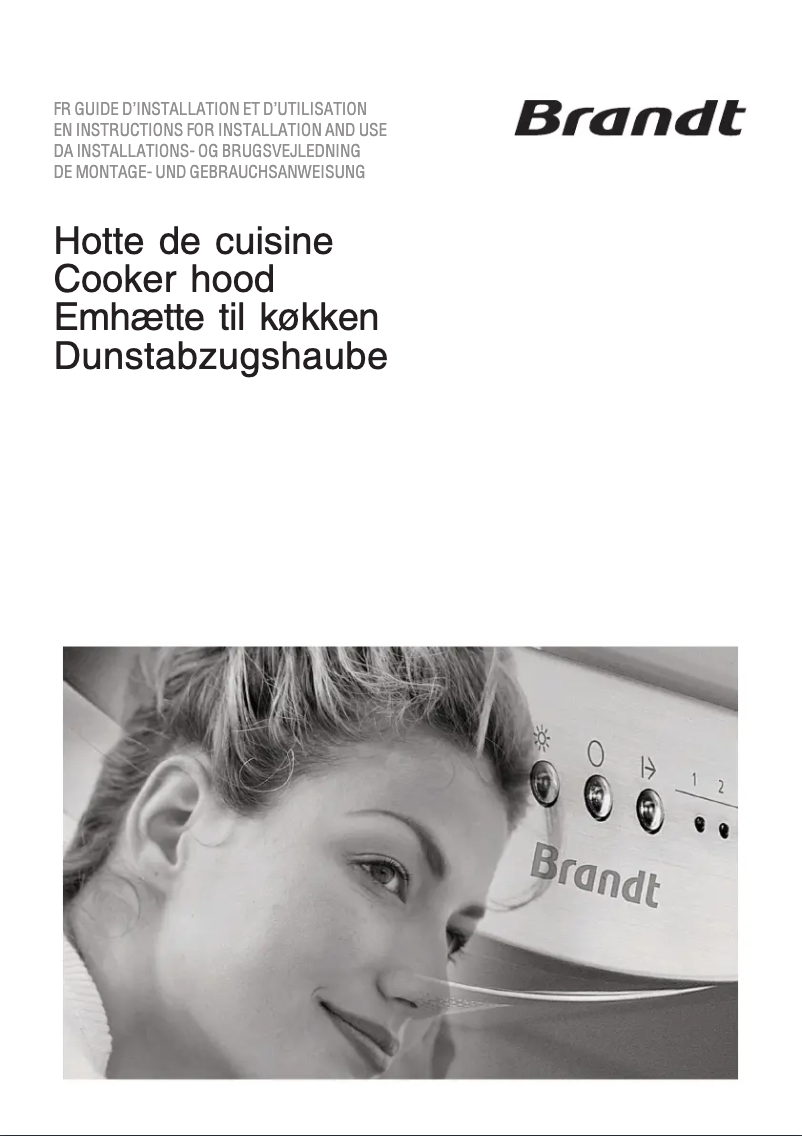 Page n°1 - Manuel utilisateur Brandt AD770XE1