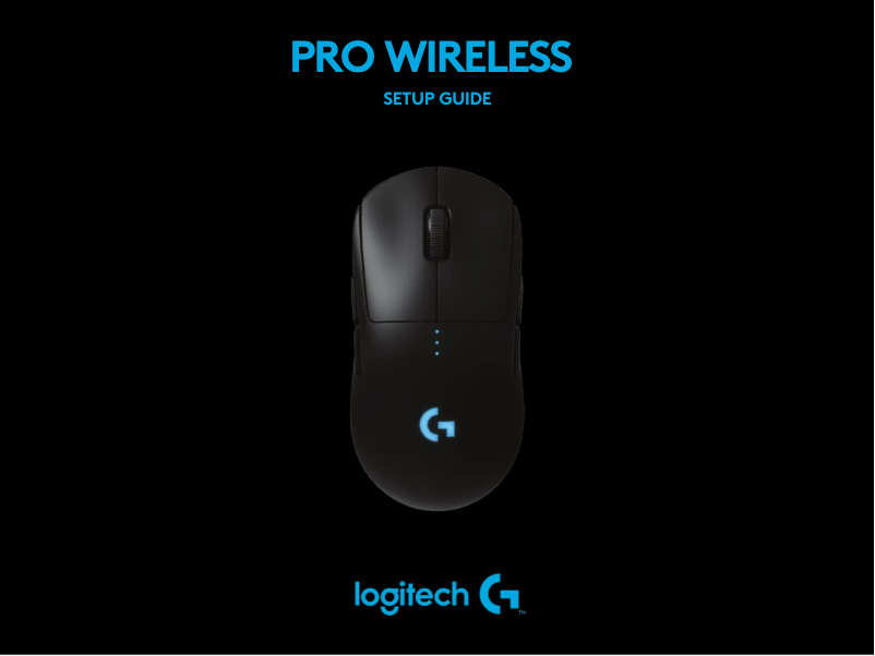 Page 1 de la notice Guide de démarrage rapide Logitech G Pro